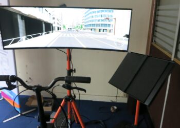 The wide road ahead: Morgan State University is using FORUM8 simulators (photo courtesy FORUM8)
