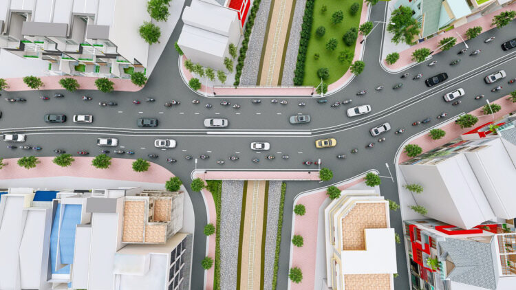 Artist’s impression of the improved Hang Ngoai Bridge (image courtesy of the Ho Chi Minh City Management Board of Investment and Construction of Traffic Projects)