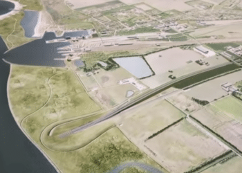 A four-lane motorway and double-track electric railway tunnel will run under the Baltic Sea strait