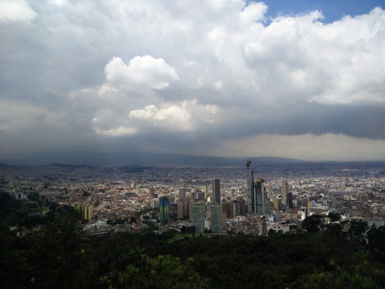 Colombia’s capital Bogota is benefiting from new road development works - image © courtesy of David Arminas