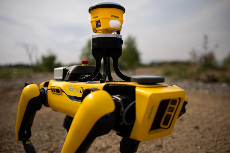 A new partnership between Trimble and Boston Dynamics will see autonomous surveying technology being available for construction