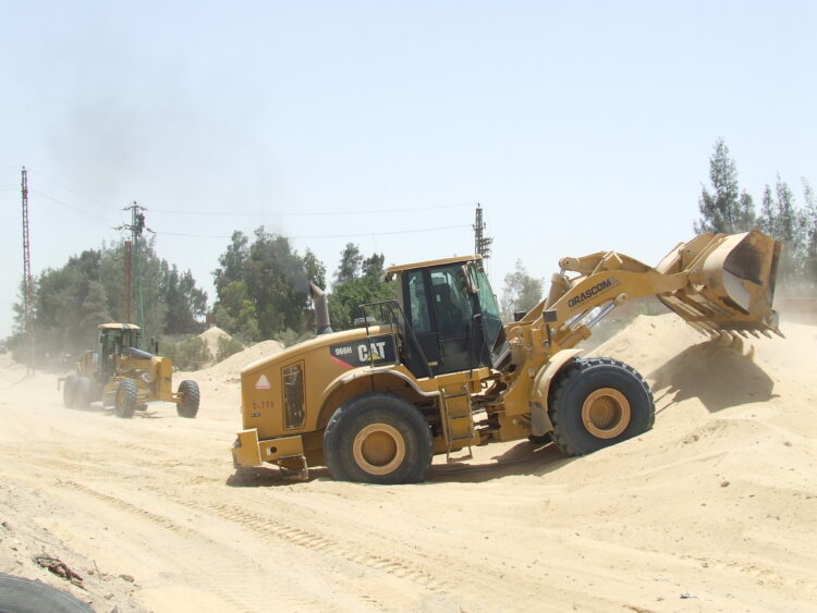 Egypt has given approval for work a 150km road link as part of its roads upgrade programme – image © courtesy of Mike Woof