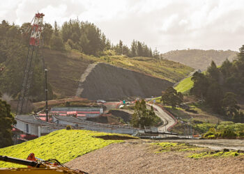 Puhoi Viaduct looking north