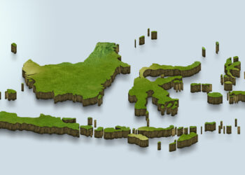 Work continues on Indonesia’s Trans-Sumatra toll road - image courtesy © Sansak Khajeefa, Dreamstime.com