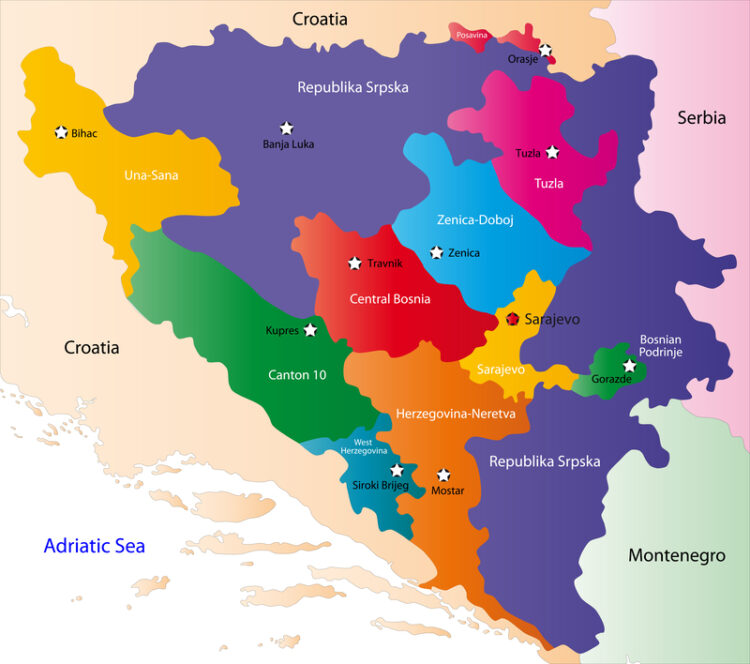 A key road tunnel link is being built in Bosnia at present – image courtesy of © Indos82, Dreamstime.com