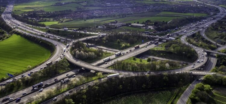 The Yorkshire and Humberside network includes 1,650km of motorway