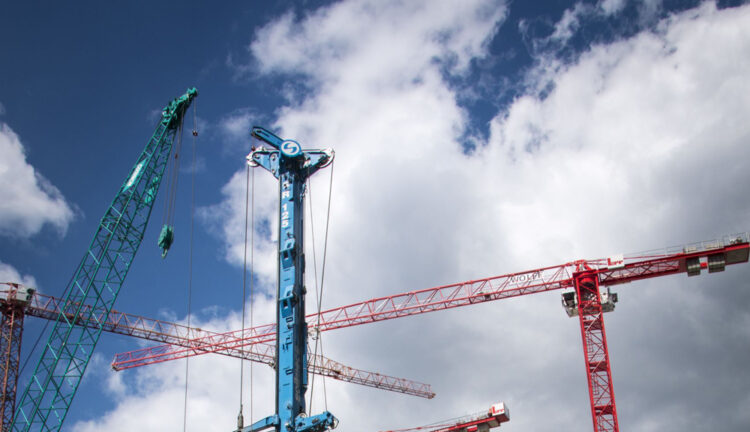 Soilmec’s powerful SR-125 rig is now in use in Frankfurt, Germany