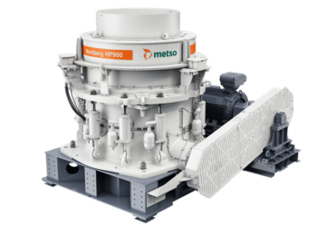 Metso is offering the high output HP900 cone crusher