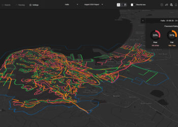Tactile Mobility's automatically generated map that rates pavement conditions helps road agencies plan maintenance. Such maps are typically generated by an expensive and non-scalable process.
