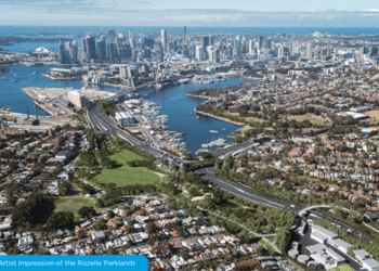 Having the interchange mostly underground, up to 10 hectares of open space will be created