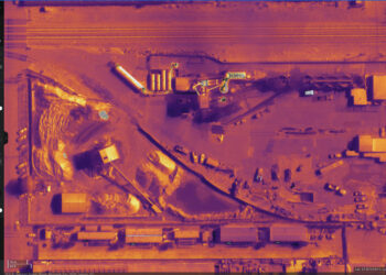 Thermal imaging using Esri UK Site Scan