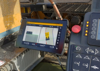 The new Trimble 3D paving tool shares its