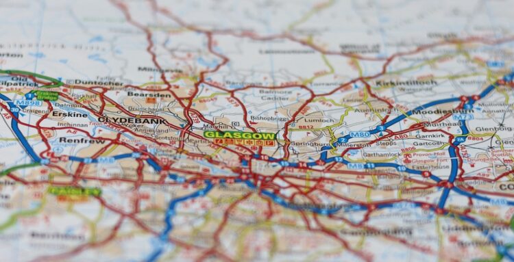 A new bridge will be built to span the River Clyde in Scotland – image courtesy of © Zhbampton, Dreamstime.com