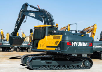 High performance is claimed for Hyundai's latest excavator