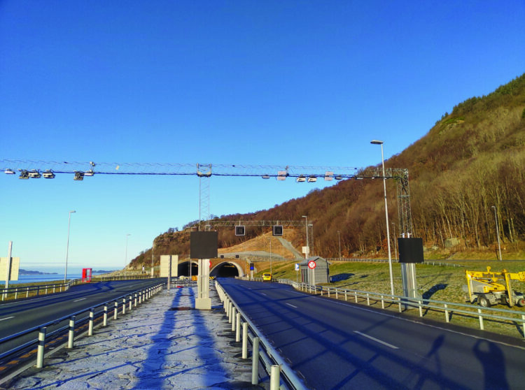 The Ryfylke Tunnel is 14.3km long and 292m deep (photo courtesy Kapsch TrafficCom)