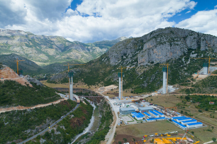 The A-1 motorway - when it is finished - will run through Montenegro's Morača Canyon (© Ivan Kuznetsov/Dreamstime)