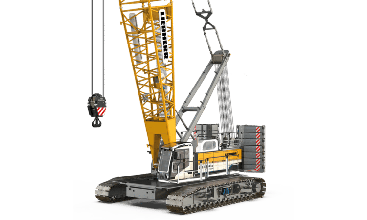 Liebherr is now offering crawler cranes with full electric operation