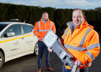 Services contractor Amey will upgrade more than 43,000 streetlights in the English city of Wakefield (image courtesy Amey