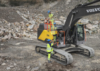 Liebherr's new electric excavators are offered in backhoe and shovel configuration