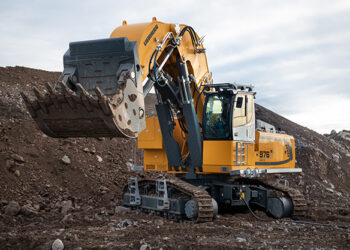 Liebherr's new electric excavators are offered in backhoe and shovel configuration