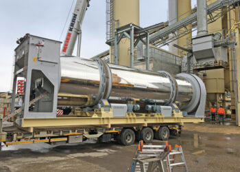 A new dryer drum was one of the key components for the upgrade
