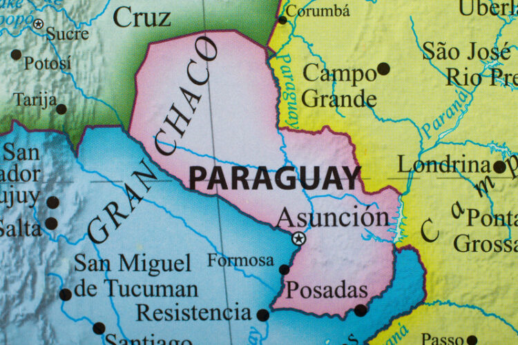 Construction work is underway on Paraguay’s new Heroes del Chaco Bridge project – image © courtesy of Rosevite2000, Dreamstime.com