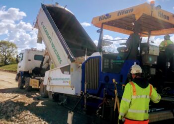 The contracting division of Aggregate Industries is now working on a new bypass in the UK