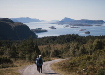 The improved transport link is expected to help boost tourism for this highly scenic area of Norway's coast