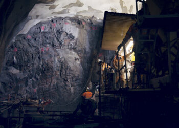 Tunnel face excavation has been optimised using the software
