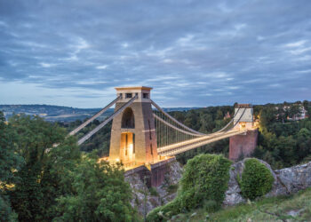 Clifton Suspension Bridge: opened in 1864 and 412m long (image © Fuzja44/Dreamstime)