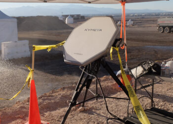 Fast data transfer between machines and site office can be achieved using technology, with contractors increasing their use of such systems due to the pandemic