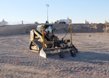 Machine control systems are offering benefits for social distancing measures on construction sites