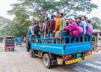 Transport in Bangldesh can be basic, which has restricted its economic growth (© | Matyas Rehak, Dreamstime.com)