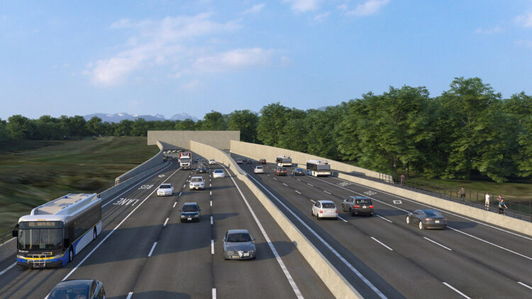The new eight-lane George Massey Tunnel will be in operation in 2030, with the cost estimated at US$3.3 billion (Image courtesy of the government of British Columbia)