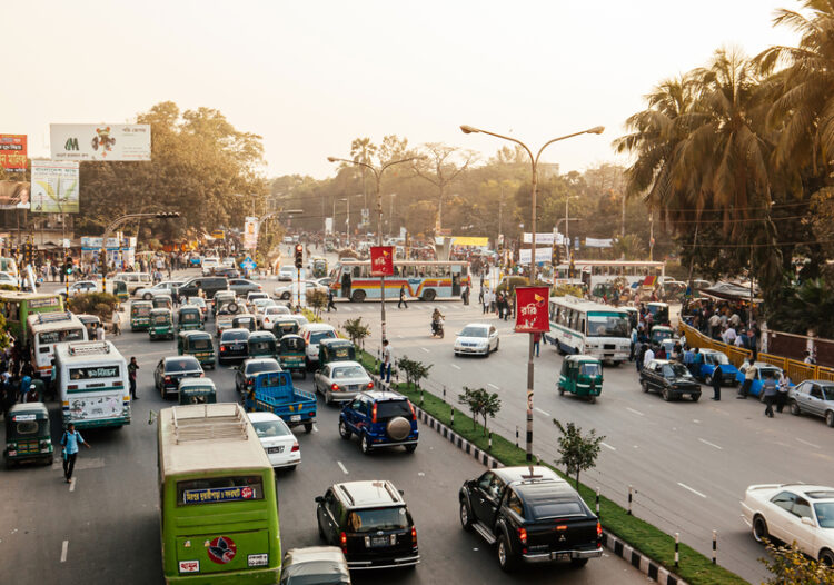 The new elevated expressway around Dhaka in Bangladesh will revitalise the city – image courtesy of © Nuvisage, Dreamstime.com