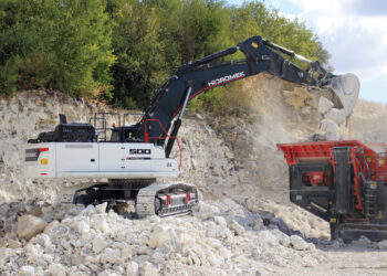 Durability and reliability are key features of the new HIDROMEK excavator