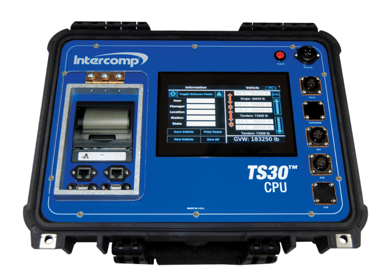 NTEP certification for Intercomp’s portable wireless touchscreen indicator for static scale operation