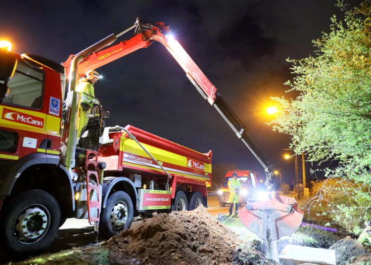 Contractor McCann has won a package of works from National Highways in the UK