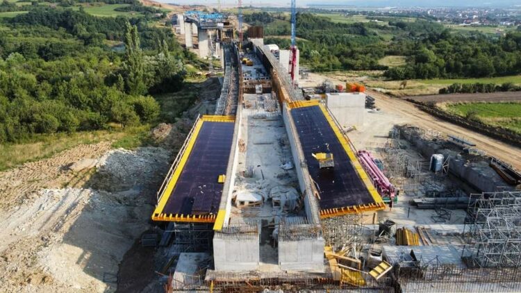 PORR Construct is already building lot 1 of the Pitesti-Sibiu highway in Romania - image courtesy of PORR Construct