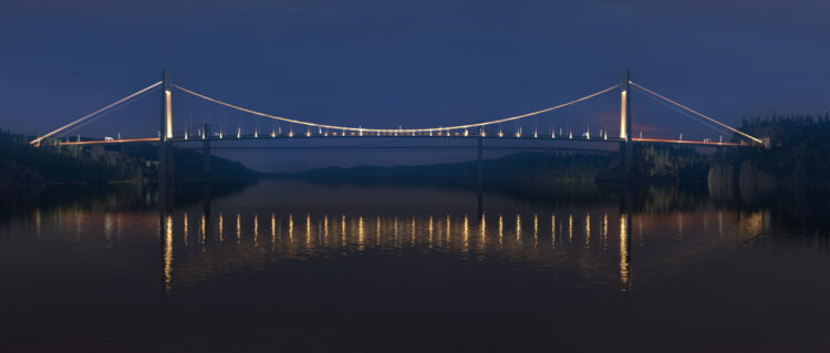 A major Norwegian road and bridge project has been awarded – image courtesy of Webuild