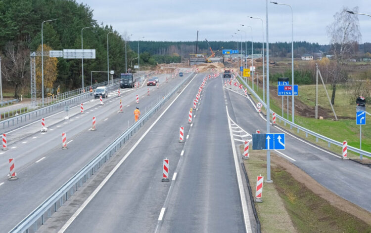 Reconstruction of Vilnius-Utena highway is set start in 2023 (image courtesy of The Lithuanian Road Administration)