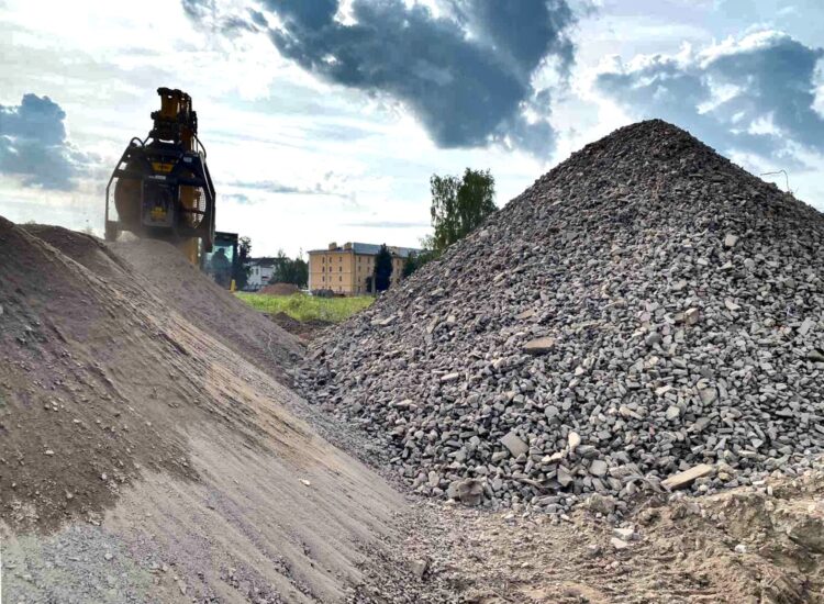 Units from MB Crusher are proving versatile for processing demolition materials