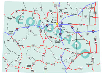 An improved highway stretch will cut congestion in Colorado – image courtesy of © Stacey Lynn Payne, Dreamstime.com