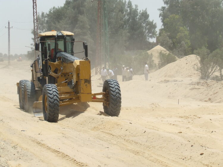 Egypt is investing in works to roads and bridges - image © courtesy of Mike Woof