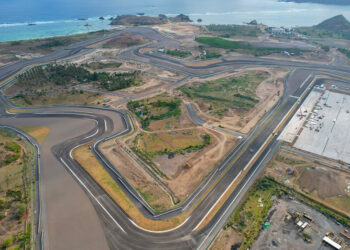 Racing up to the first event: the Mandalika track at the end of October, before November's World Superbike race (image © Bang Oland/Dreamstime)