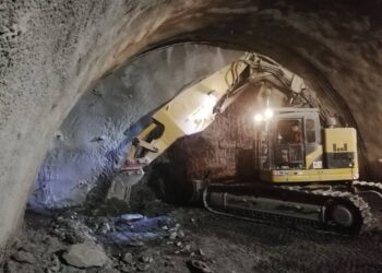 The Ružomberok bypass project including the Čebrať Tunnel is expected to be open by the end of 2023 (image courtesy Slovak National Road Company/NDS)