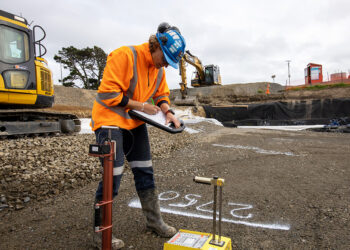 Regular checks ensured that work carried out was to specification