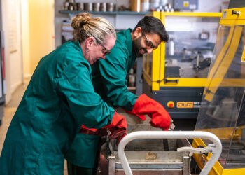 FM Conway carried out careful analysis of the materials being used