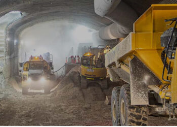 Underground work for the M4-M5 Link, part of the WestConnex project (image courtesy WestConnex/Transurban)