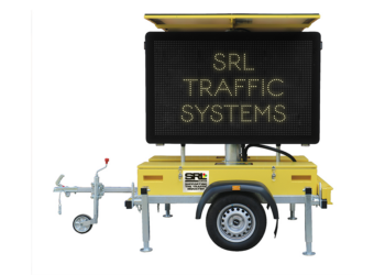SRL’s solutions include variable message signs, work zone protection barriers, CCTV and portable urban traffic management and control technology